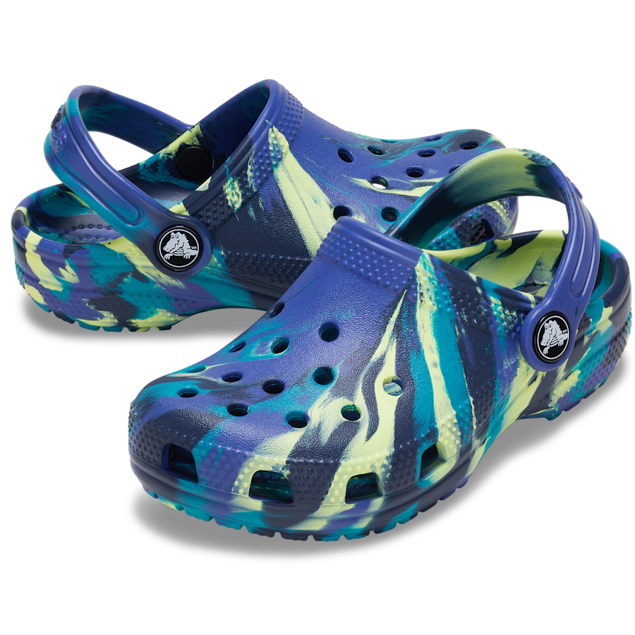 Crocs Kids' Classic Marbled Clog