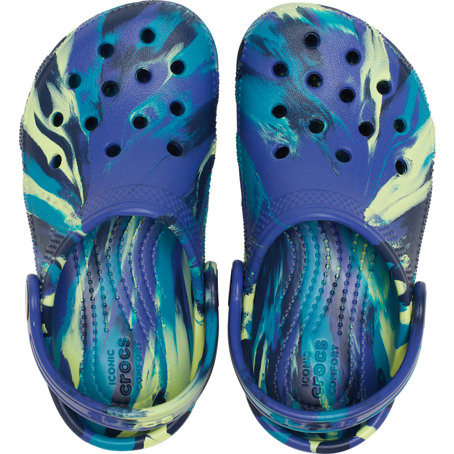 Crocs Kids' Classic Marbled Clog