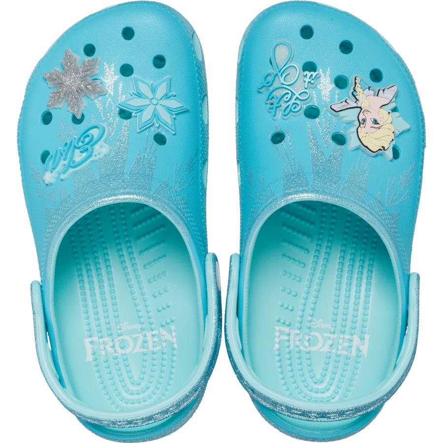 Crocs Kids' Disney Frozen Elsa Classic Clog