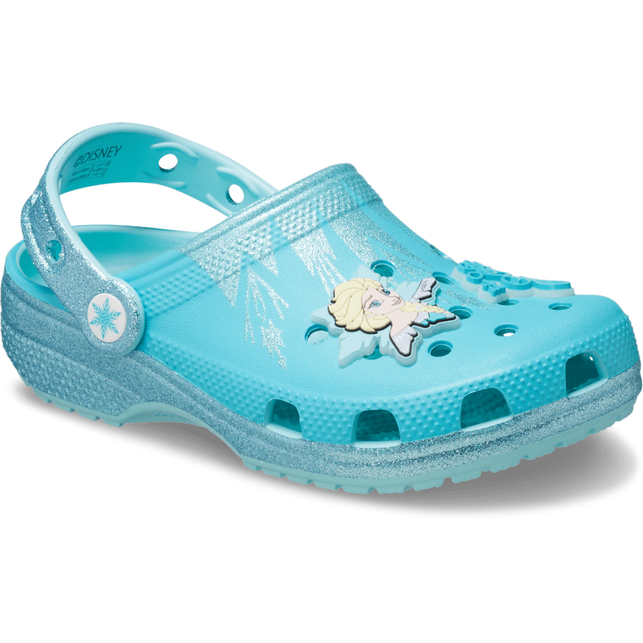 Crocs Kids' Disney Frozen Elsa Classic Clog
