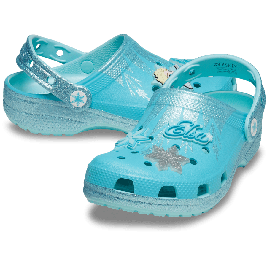 Crocs Toddlers' Disney Frozen Elsa Classic Clog