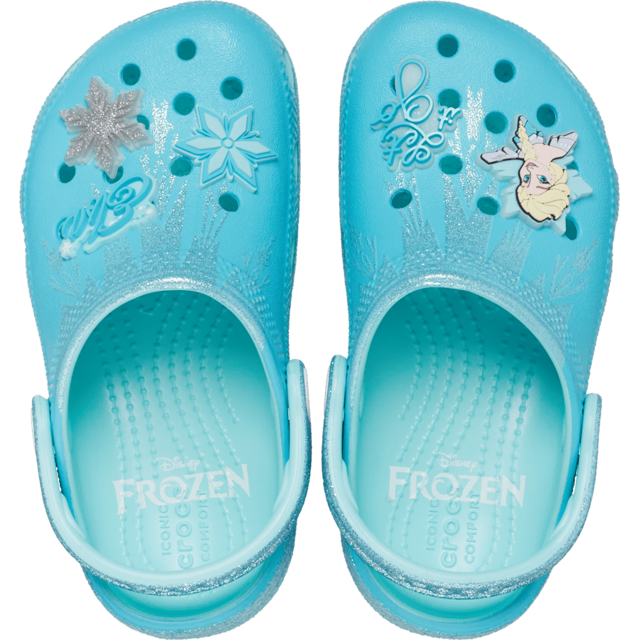 Crocs Toddlers' Disney Frozen Elsa Classic Clog