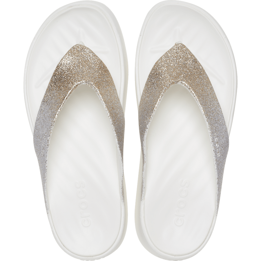 Crocs Getaway Chunky Glitter Platform Flip