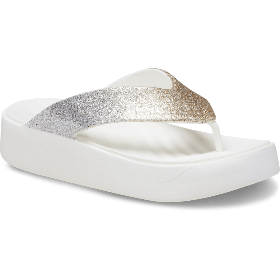 Crocs Getaway Chunky Glitter Platform Flip