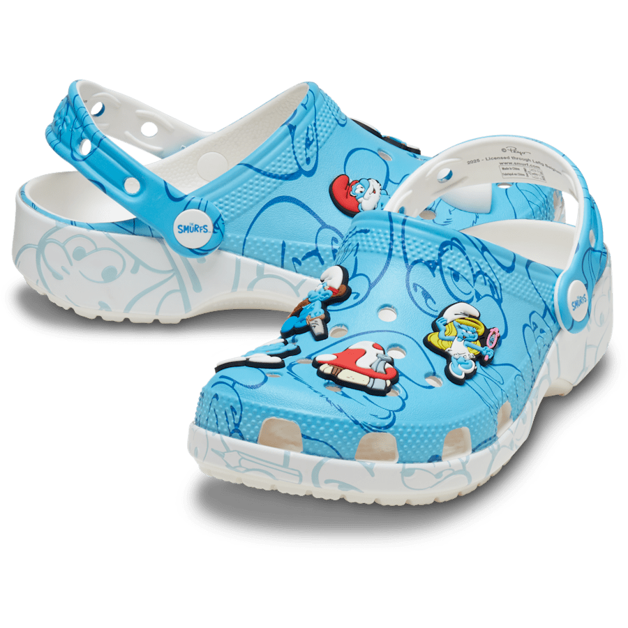Crocs Kids' Smurfs Classic Clog