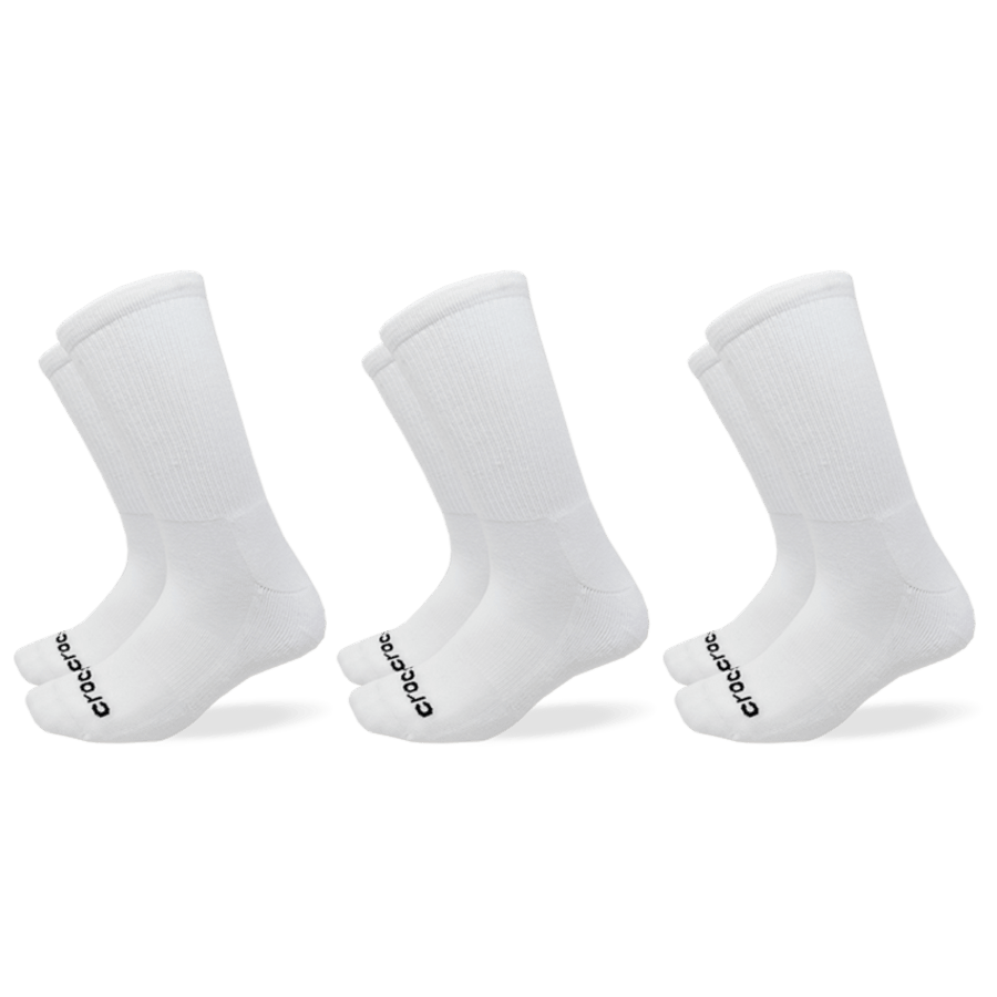 Crocs CrocsSocks Crew Texture Logo 3PK