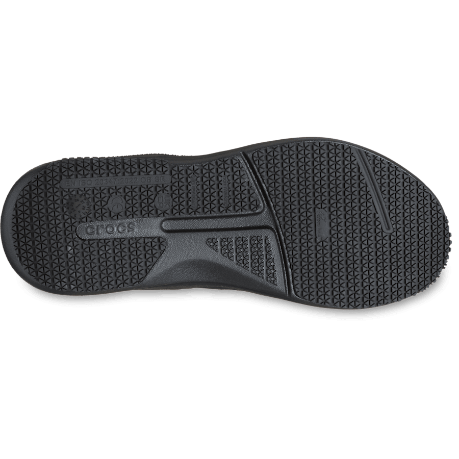 Crocs Women's On the Clock Work Sneaker Wide