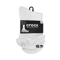 Crocs CrocsSocks Ruffle Ankle 3 PK