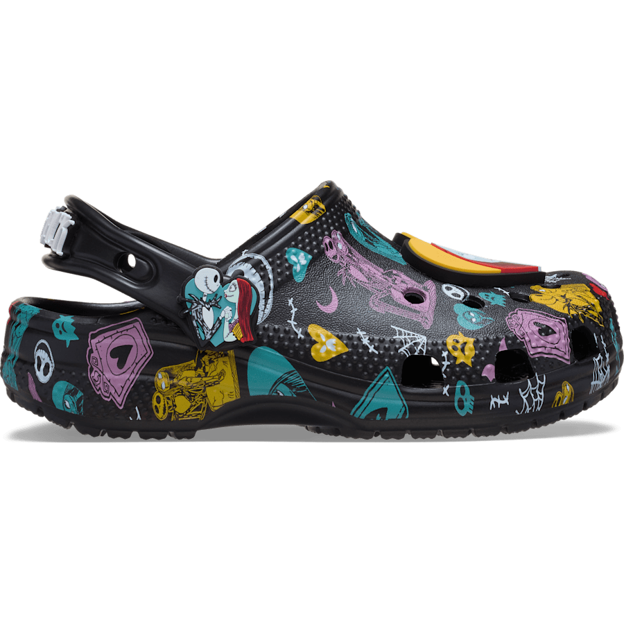 Crocs Toddlers’ Disney Tim Burton's The Nightmare Before Christmas Jack and Sally Classic Clog