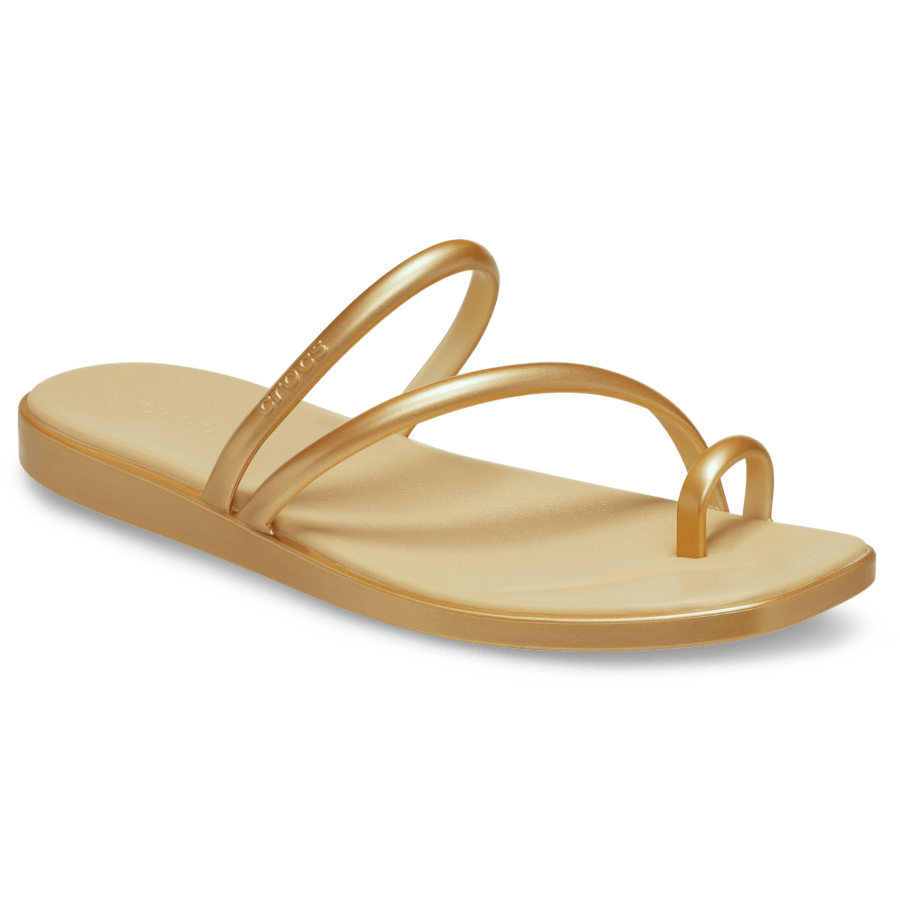 Crocs Women's Miami Metallic Toe Loop Sandal
