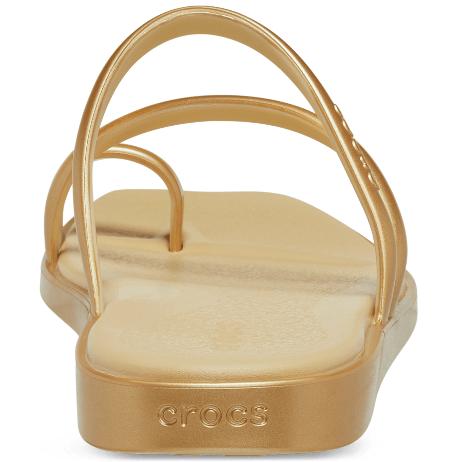 Crocs Women's Miami Metallic Toe Loop Sandal