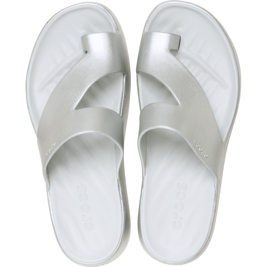 Crocs Getaway Metallic Platform Toe Loop