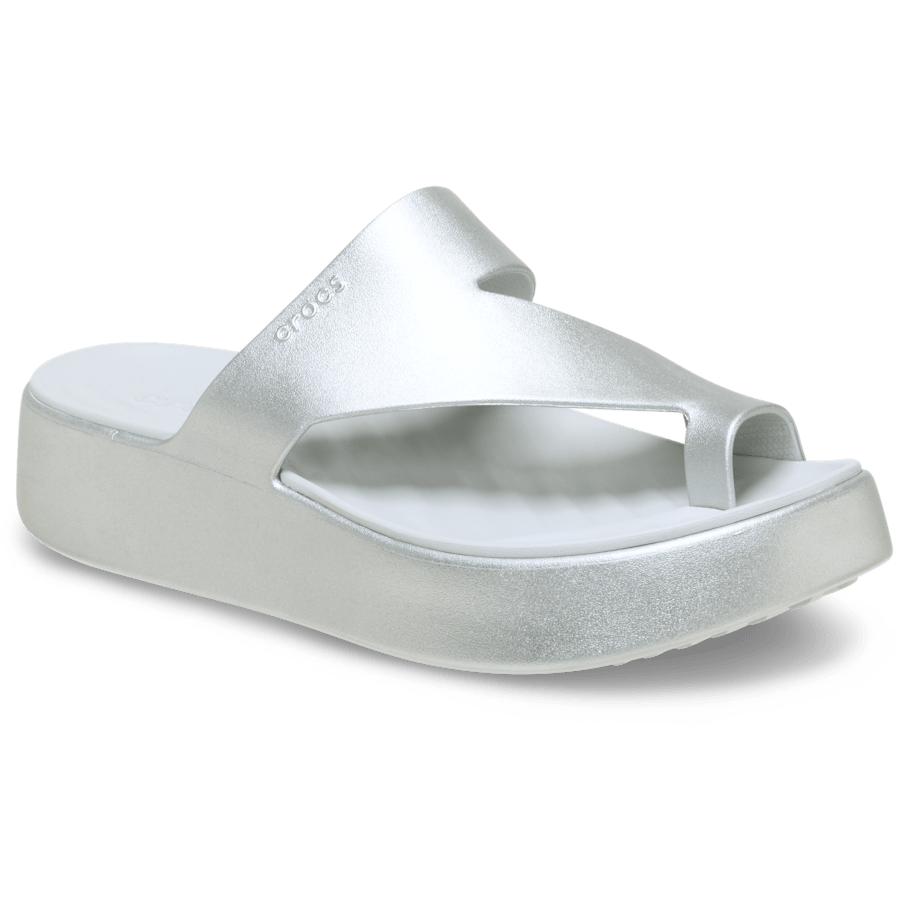Crocs Getaway Metallic Platform Toe Loop