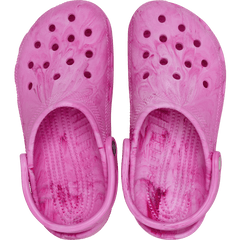 Crocs Kids' Classic Watercolor Marbled Clog