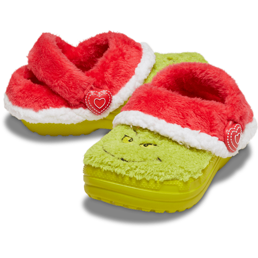 Crocs Kid's The Grinch Classic Lined Clog- Crocs