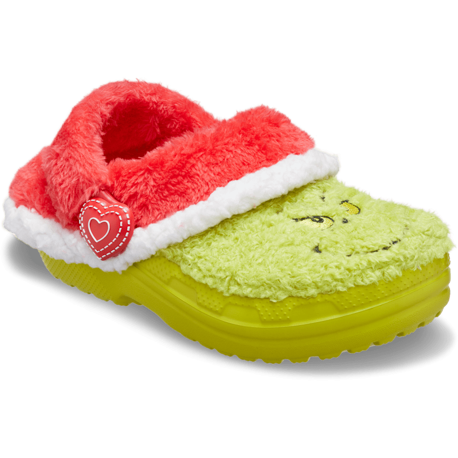 Crocs Kid's The Grinch Classic Lined Clog- Crocs