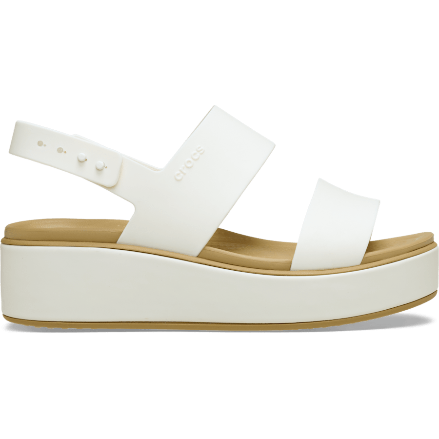 Crocs Brooklyn Matte Wrap Low Wedge