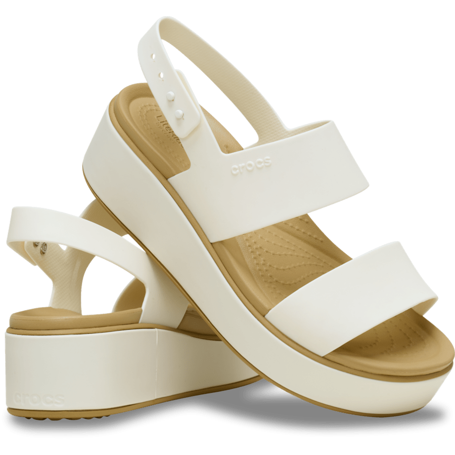 Crocs Brooklyn Matte Wrap Low Wedge