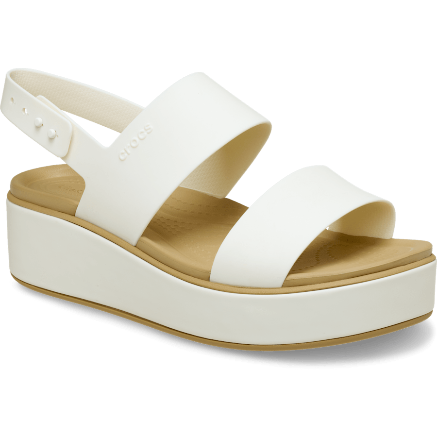 Crocs Brooklyn Matte Wrap Low Wedge