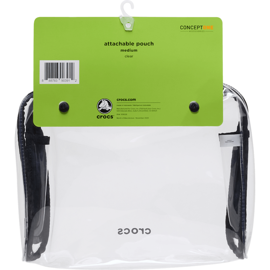 Crocs Medium Clear Pouch