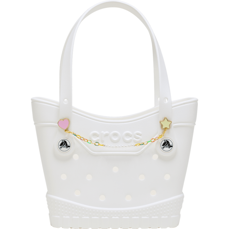 Crocs Pearl and Rainbow Bag Chain
