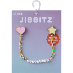 Crocs Pearl and Rainbow Bag Chain