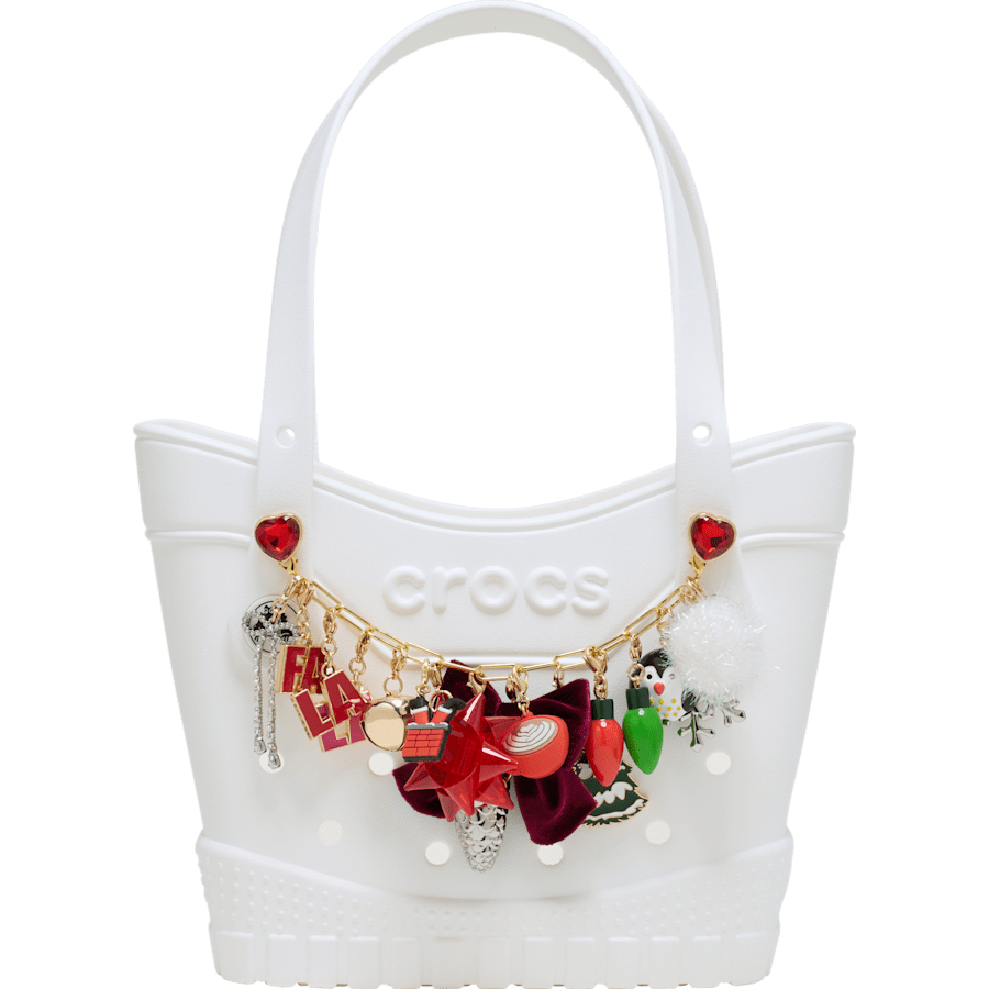 Crocs Gold Paperclip Bag Chain