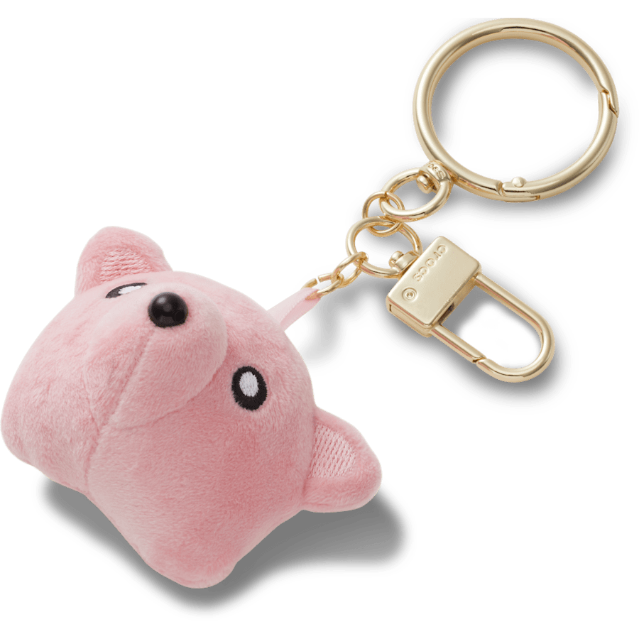 Crocs Plush Teddy Face Bag Charm
