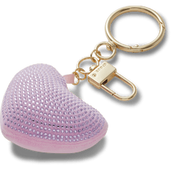 Crocs Plush Gem Heart Bag Charm