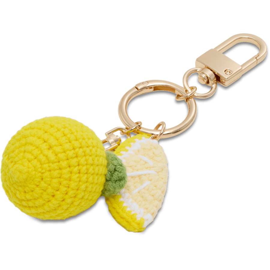 Crocs Crochet Lemon Bag Charm