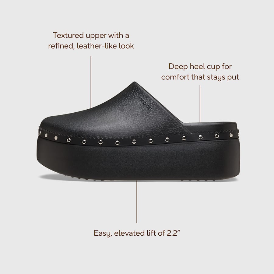 Crocs Dylan Platform Studded Clog