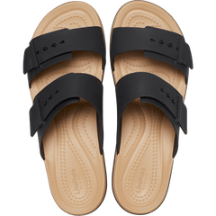 Crocs Brooklyn Buckle Matte Wrap Low Wedge