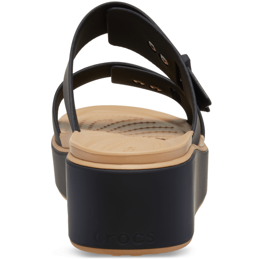 Crocs Brooklyn Buckle Matte Wrap Low Wedge