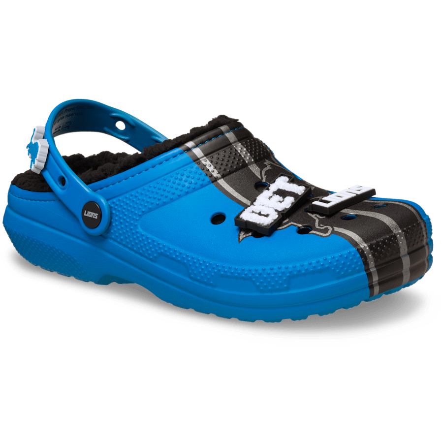 Crocs NFL Detroit Lions Classic Lined Clog