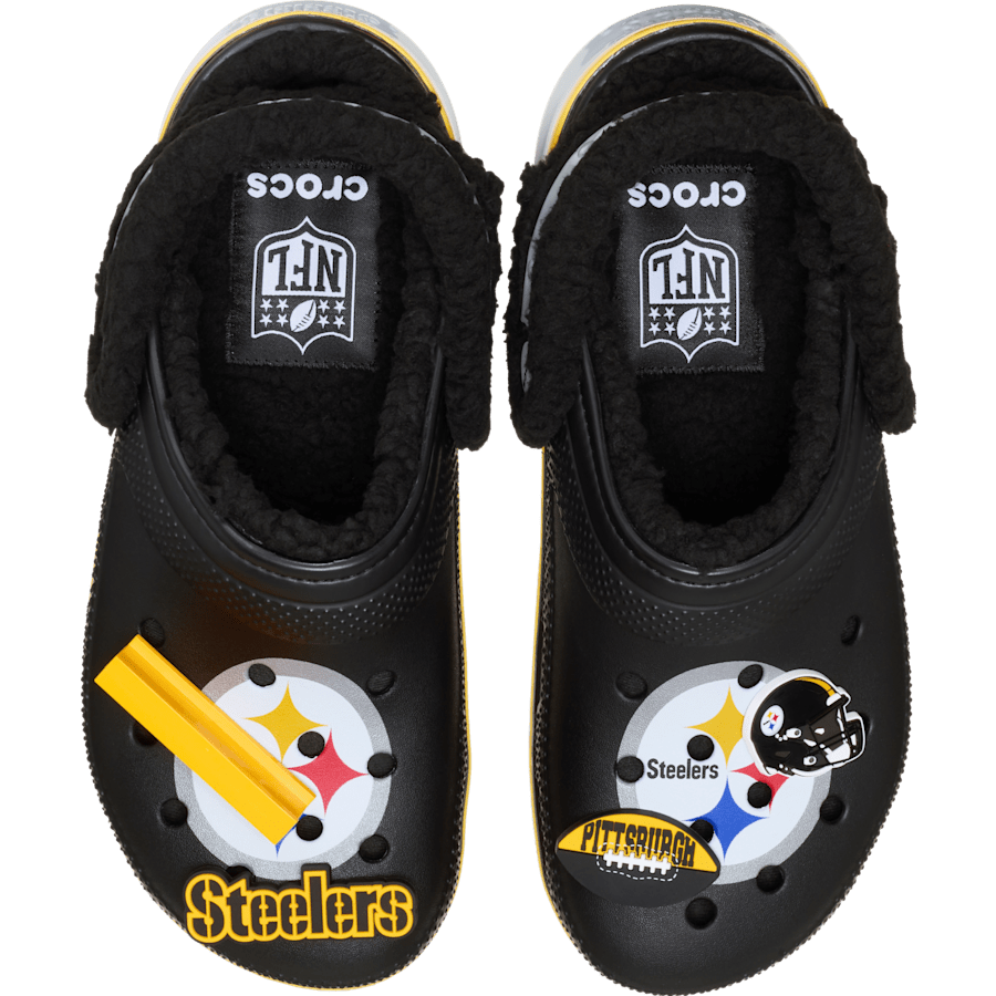 Crocs NFL Pittsburgh Steelers Classic Lined Clog