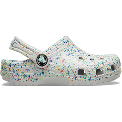 Crocs Kids' Classic Glow Paint Splatter Clog