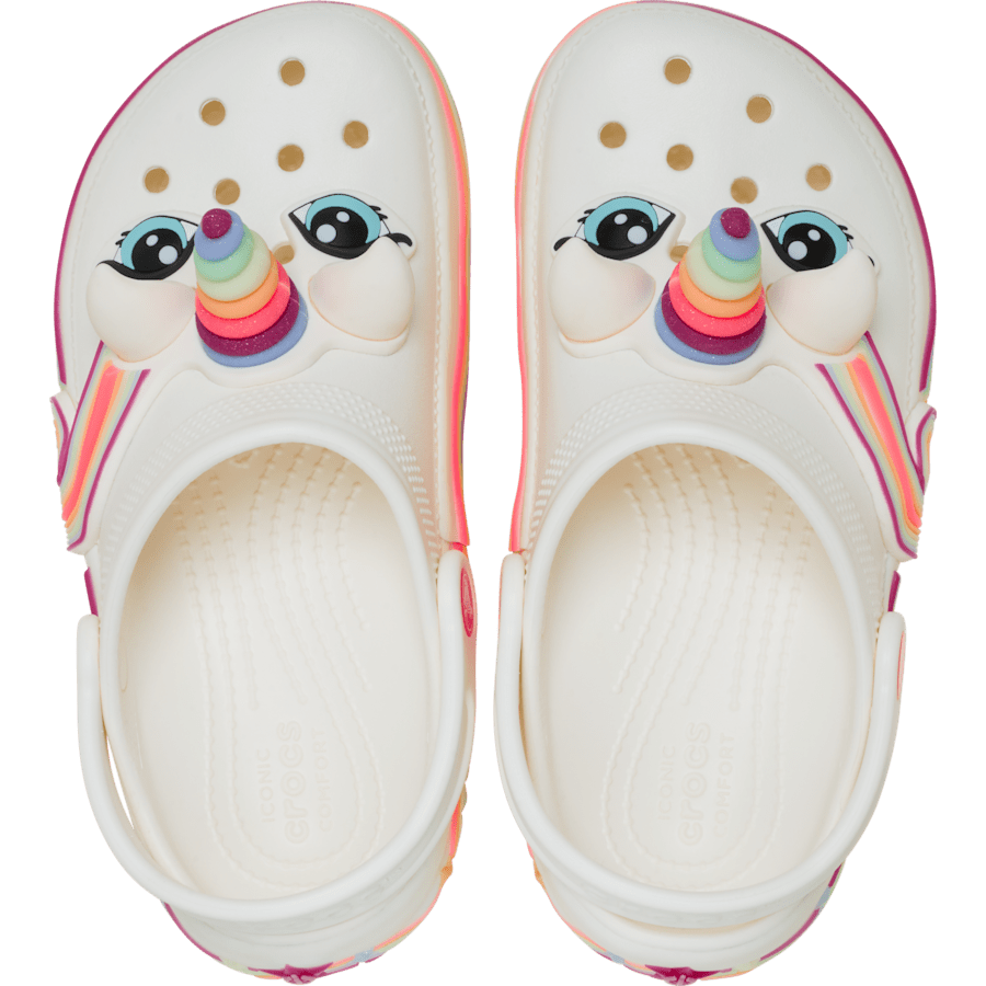 Crocs Kids’ Classic IAM Unicorn Lights Clog