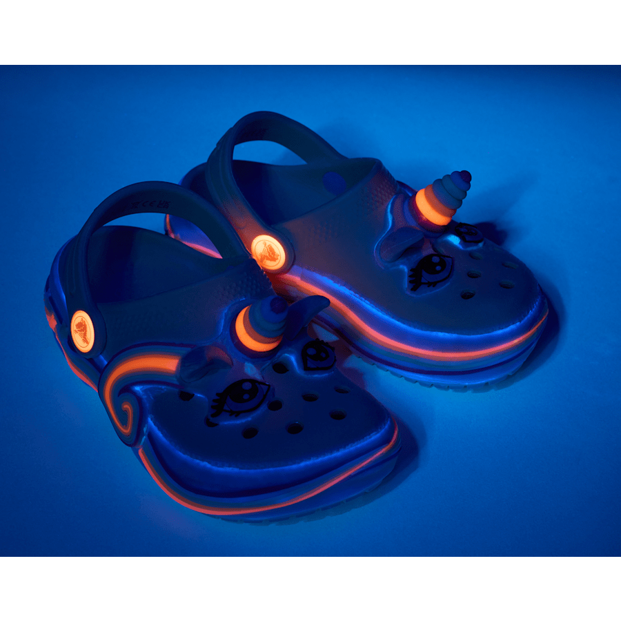 Crocs Toddler Classic IAM Unicorn Lights Clog
