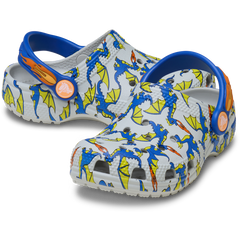 Crocs Toddler Classic Dragon Graphic Clog