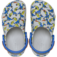 Crocs Toddler Classic Dragon Graphic Clog