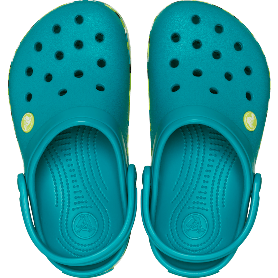 Crocs Kids' Crocband Glow Confetti Band Clog