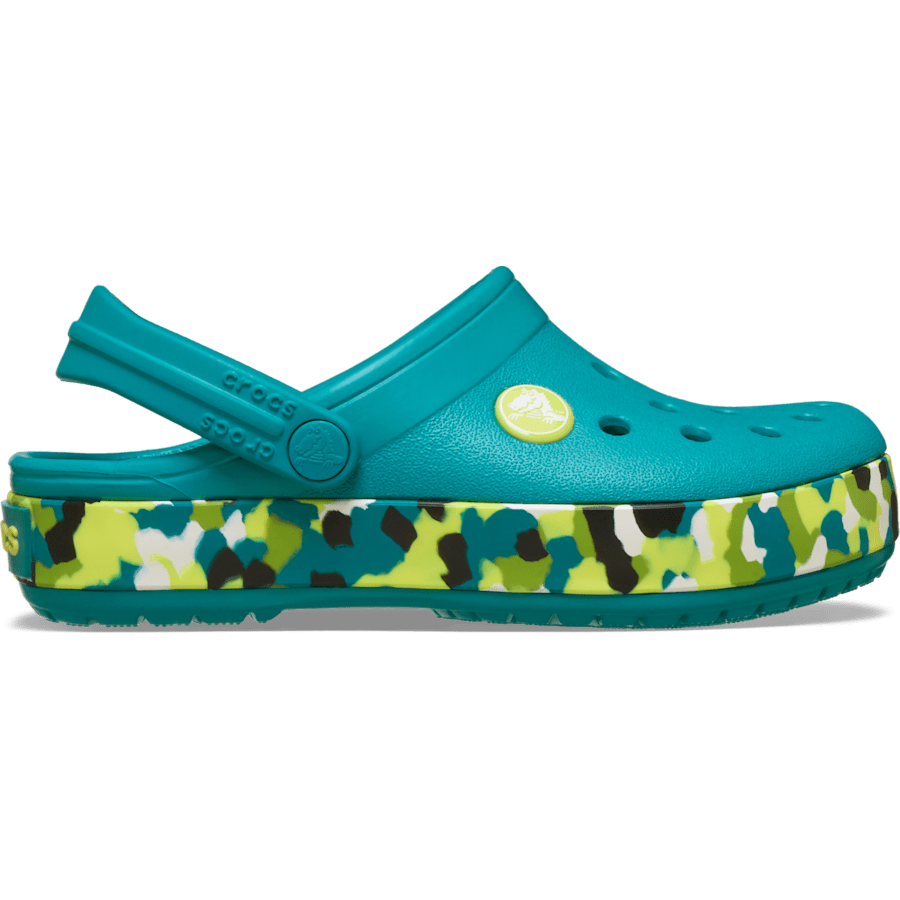 Crocs Toddler Crocband Glow Confetti Band Clog