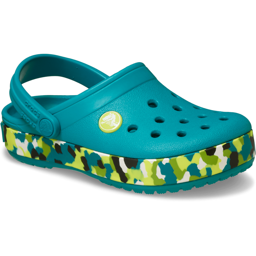 Crocs Toddler Crocband Glow Confetti Band Clog