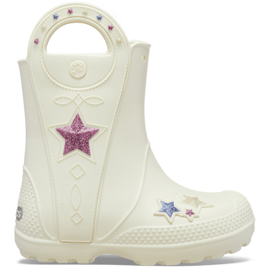 Crocs Kids' Handle It Western Metallic Boot