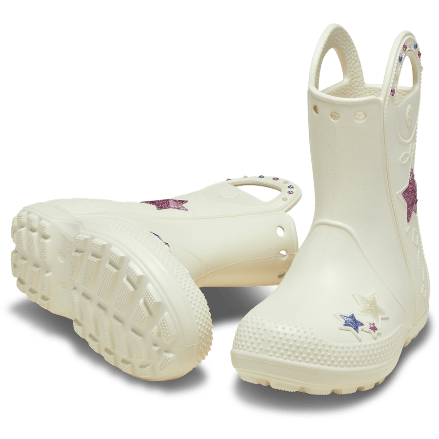 Crocs Kids' Handle It Western Metallic Boot