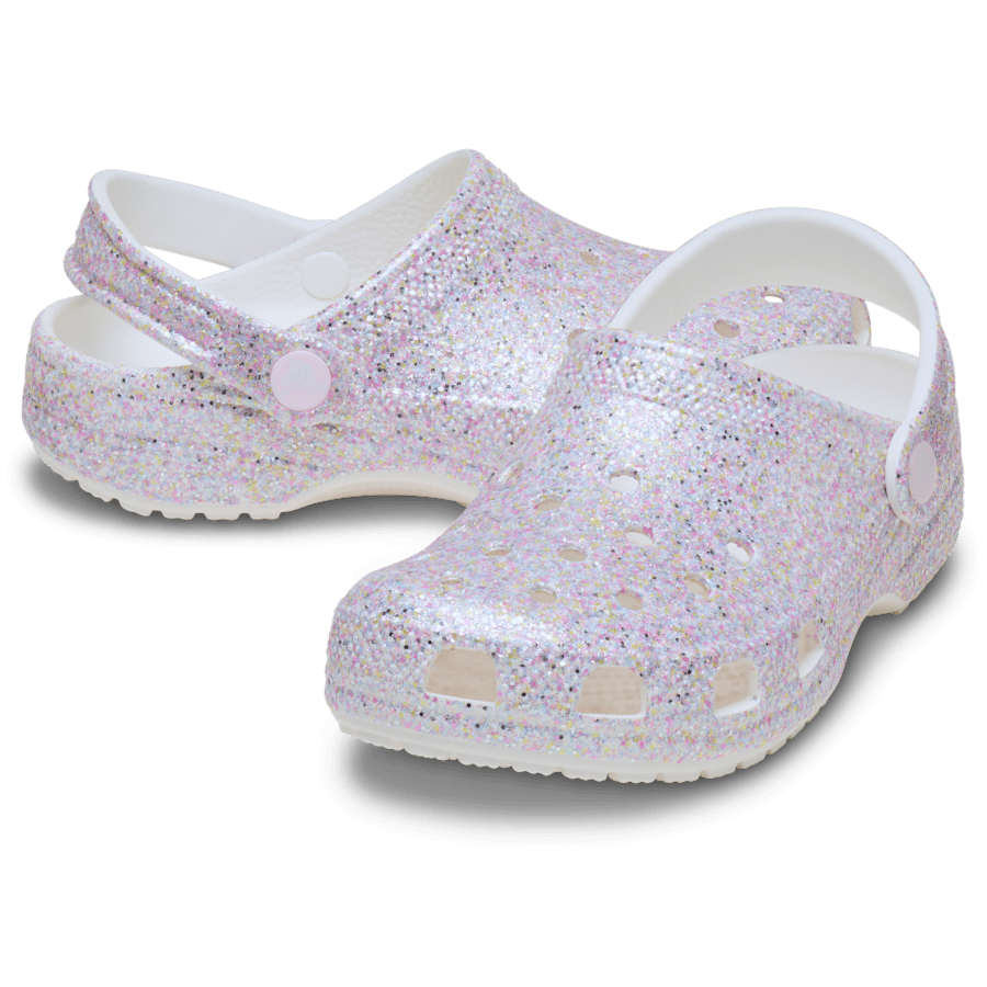 Crocs Kids' Classic Fantasy Glitter Clog