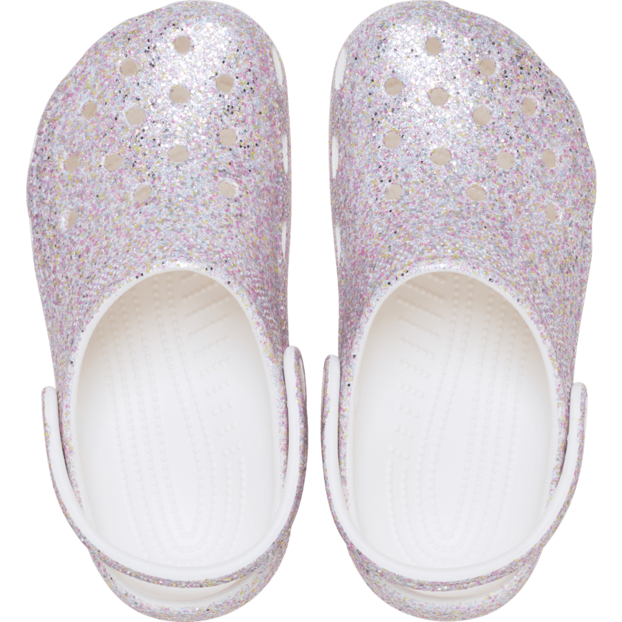 Crocs Kids' Classic Fantasy Glitter Clog
