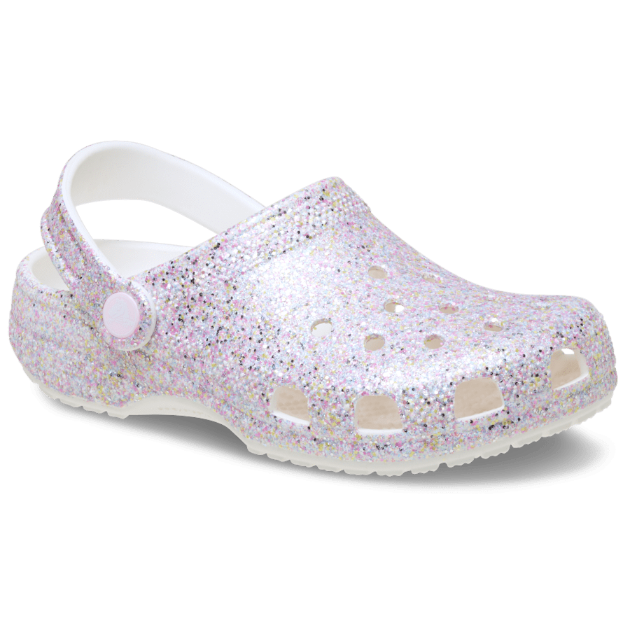 Crocs Kids' Classic Fantasy Glitter Clog