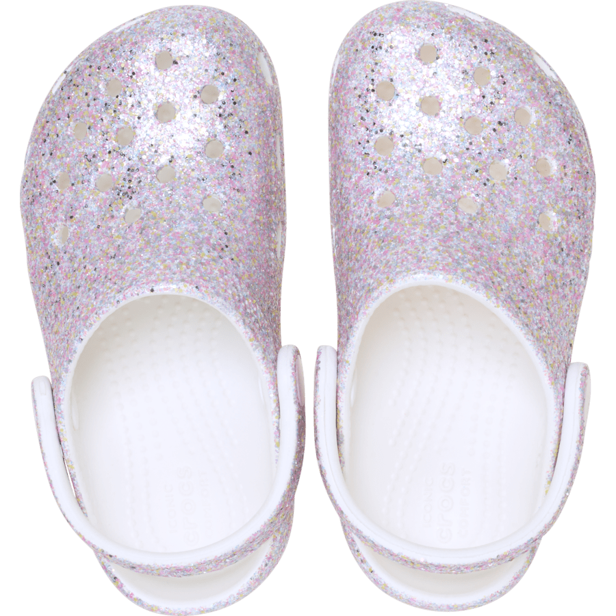 Crocs Toddler Classic Fantasy Glitter Clog