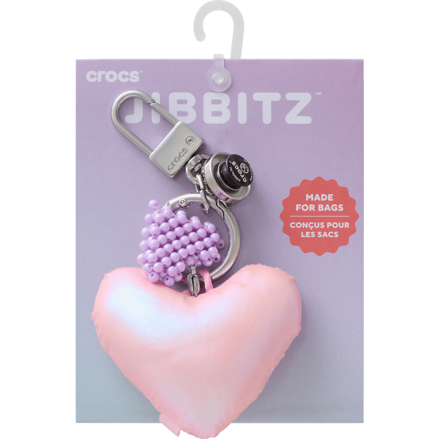 Crocs Double Heart Bag Charm